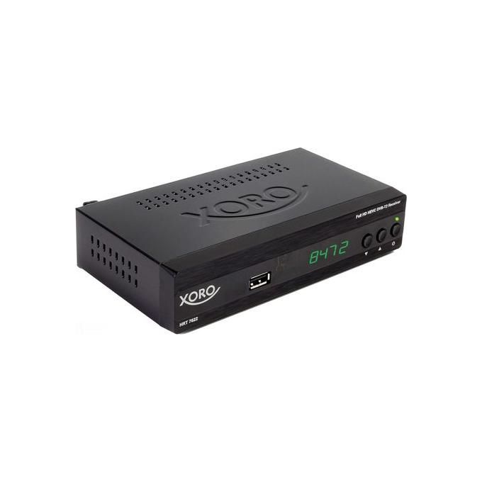 Telestar XORO Nuovo Ricevitore Hd Digitale Terrestre con la Nuova Tecnologia Dvb-t2 H.265 Hevc 10bit - Disponibile in 3-4 giorni lavorativi