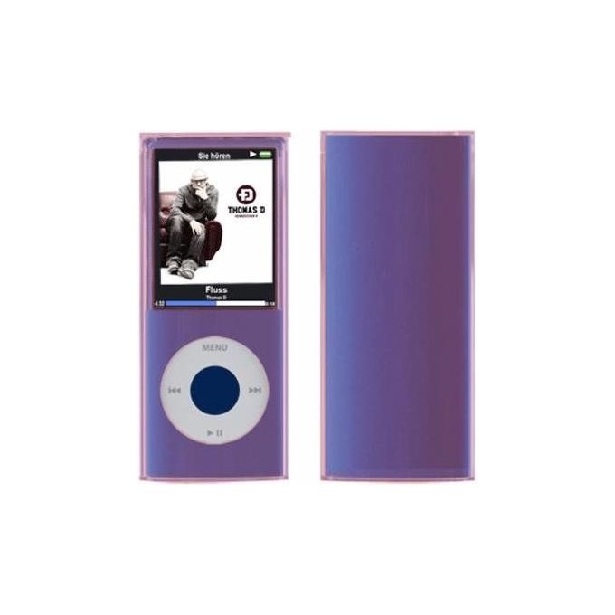 Aquip Custodia Silicone Per Mp3 Ipod Nano A-mpc-n4sp Quarta Generazione Rosa - Disponibile in 3-4 giorni lavorativi