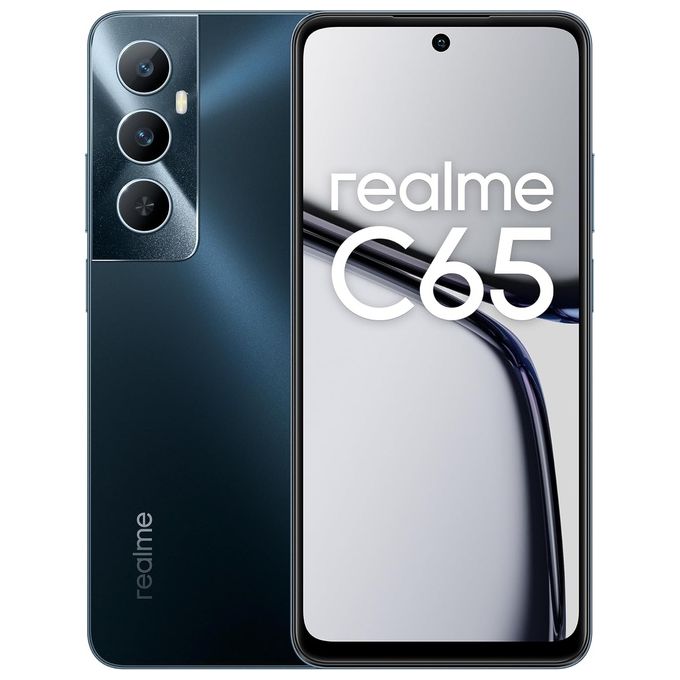 Smartphone nuovo Realme C65 8Gb 256Gb 6.67'' Dual Sim Starlight Black Vodafone - Disponibile in 3-4 giorni lavorativi