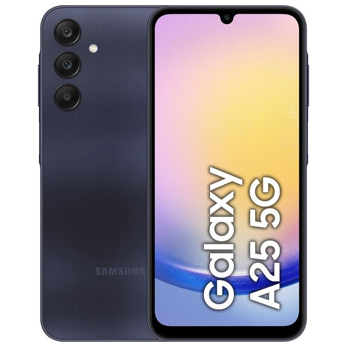 Smartphone nuovo Samsung Galaxy A25 5G 6Gb 128Gb 6.5'' Amoled 120Hz Dual Sim Black Vodafone - Disponibile in 3-4 giorni lavorativi