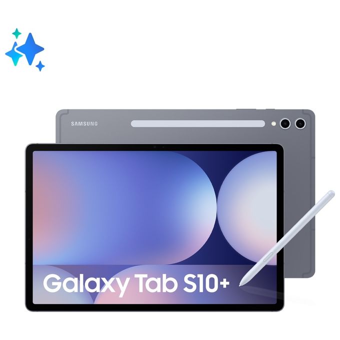 Tablet Nuovo Samsung Galaxy Tab S10 Plus X826 5G+Wi-Fi 12Gb 256Gb 12.4'' Gray Italia - Disponibile in 3-4 giorni lavorativi