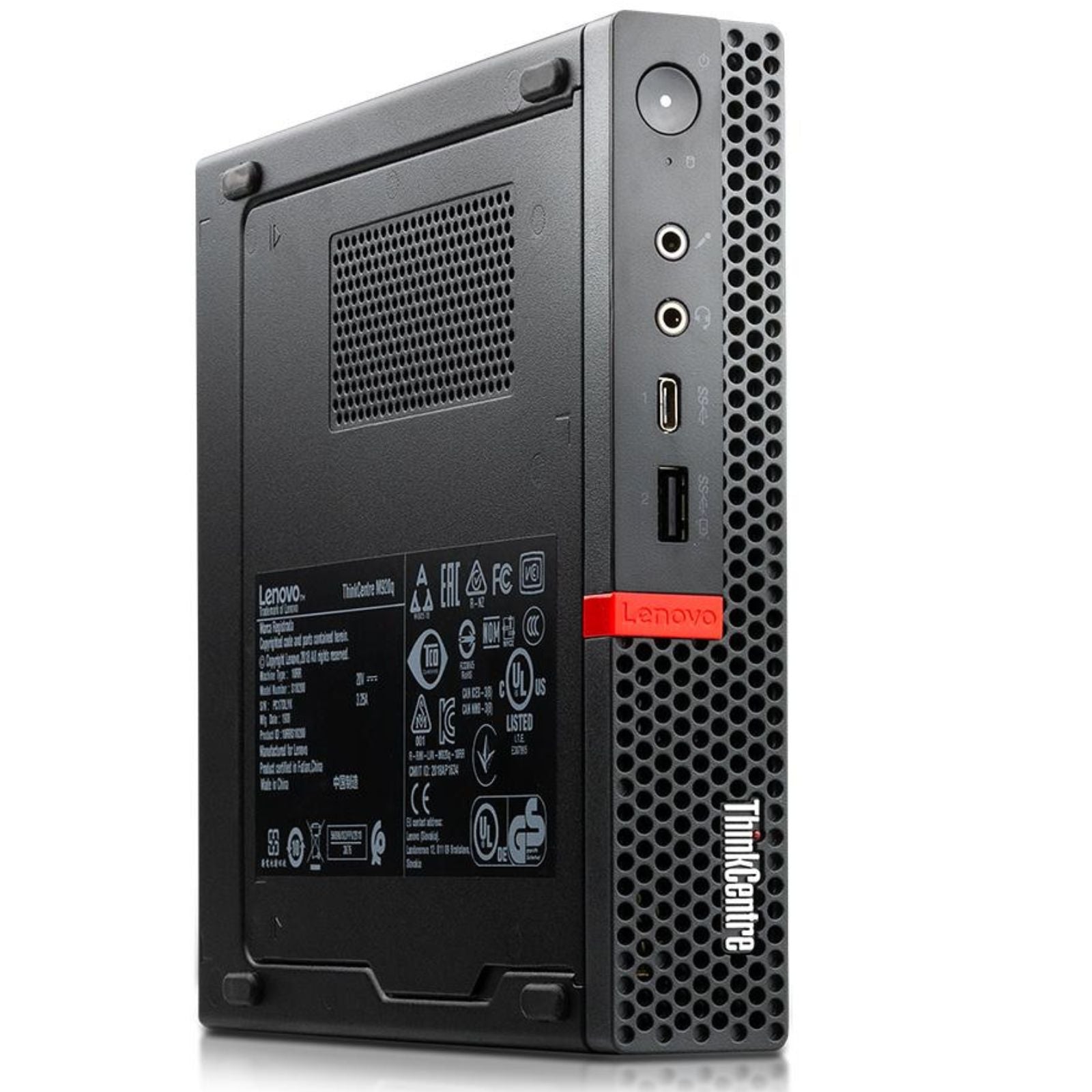 PC Desktop Ricondizionato - Grado A - Lenovo ThinkCentre M920q Tiny Intel i3-8100T Ram 8GB SSD 256GB NVMe Freedos (Ricondizionato Grado A) - Disponibile in 2-4 giorni lavorativi