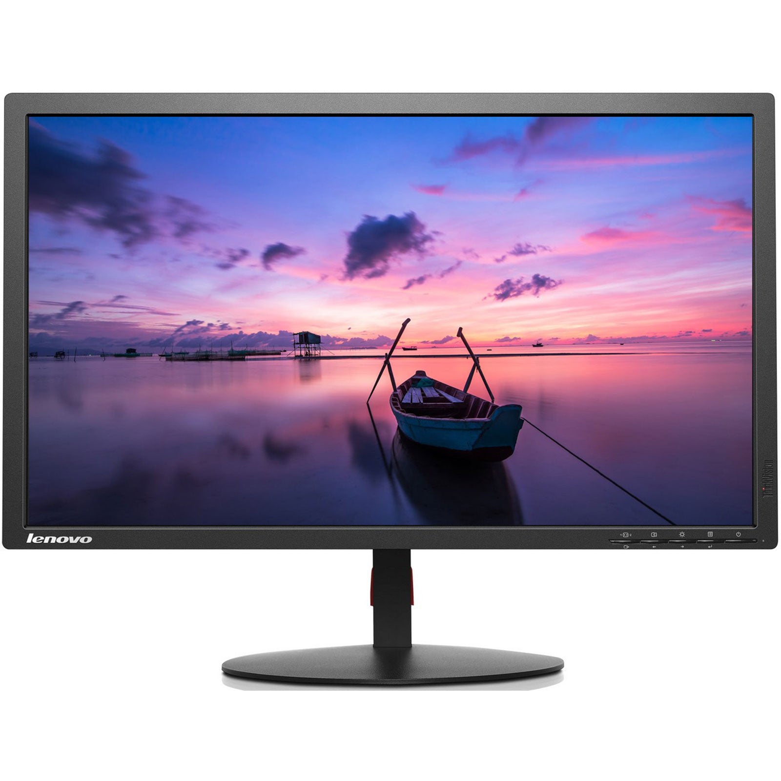 Monitor 24" 16:9 Lenovo T2424pA Full HD IPS HDMI DP VGA USB Nero (Ricondizionato Grado A) - Disponibile in 2-4 giorni lavorativi