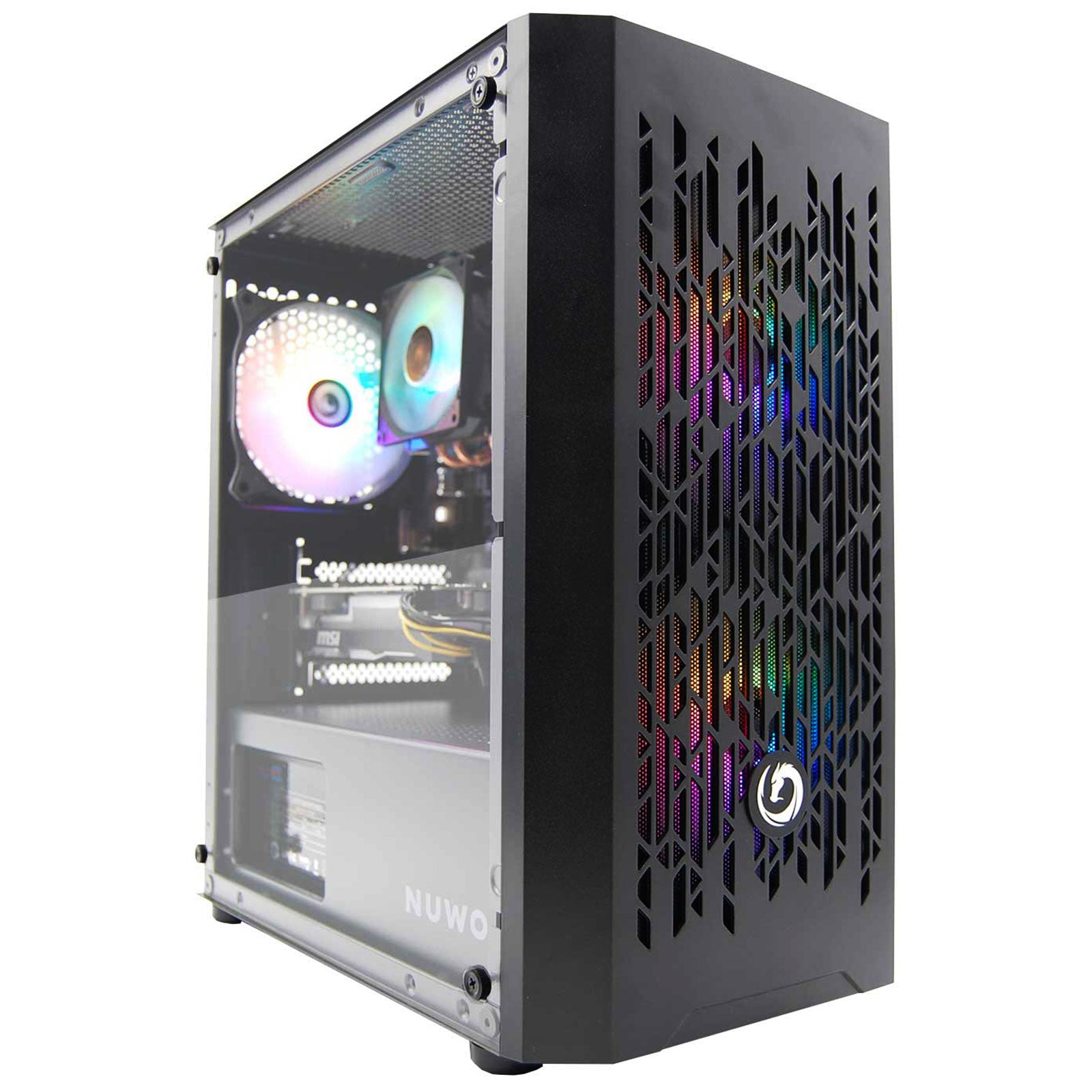 PC Desktop Gaming PC Computer Gaming Assemblato Intel i3-12100 Ram 16GB SSD 1TB GTX 1650 4GB GDDR6 - Disponibile in 2-4 giorni lavorativi