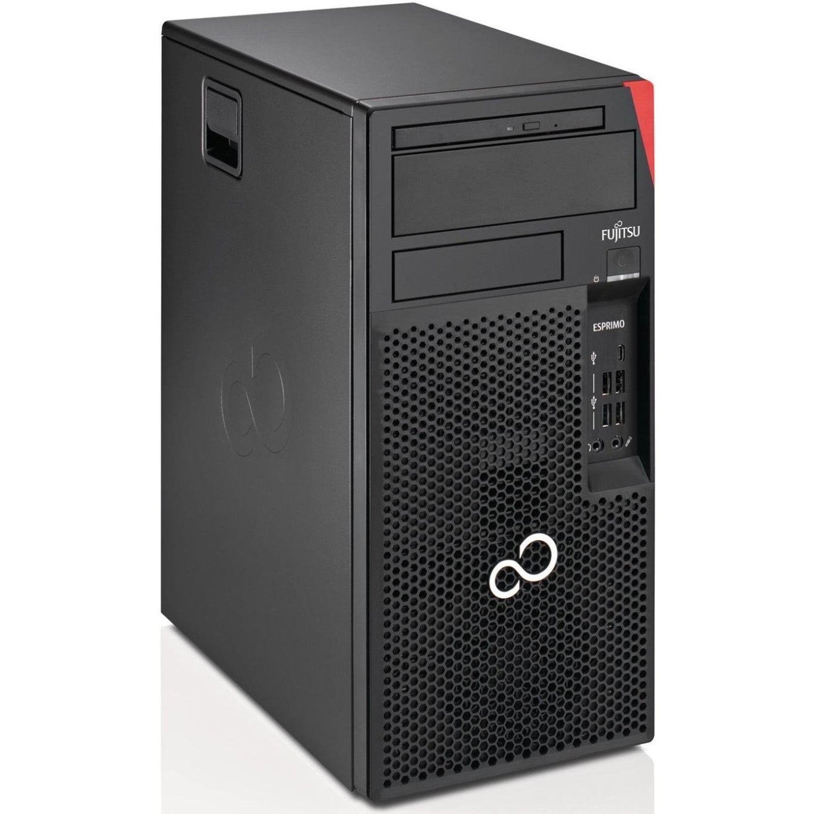 PC Desktop Ricondizionato - Grado A - PC Computer Ricondizionato Fujitsu Esprimo P757 Tower Intel i7-6700T Ram 16GB SSD 240GB DVD-ROM Freedos - Disponibile in 2-4 giorni lavorativi GameSIDE&Tech