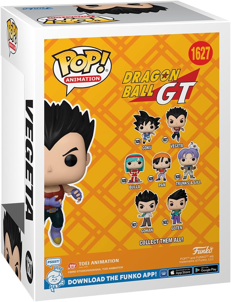 FUNKO POP Dragon Ball GT - 1627 Vegeta 9 cm - Disponibilità immediata