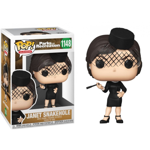 FUNKO POP PARKS AND RECREATION 1148 - JANET SNAKEHOLE Disponibile in 2-4 giorni lavorativi Funko