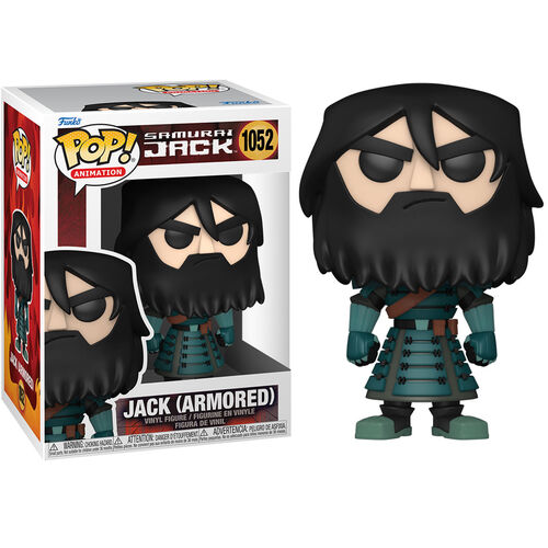 FUNKO POP SAMURAI JACK 1052 - JACK (ARMORED) Disponibile in 2-4 giorni lavorativi Funko