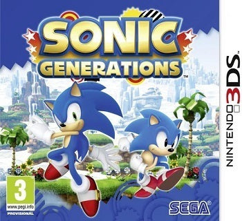 3DS Sonic Generations - Usato garantito Disponibilità immediata GameSIDE&Tech