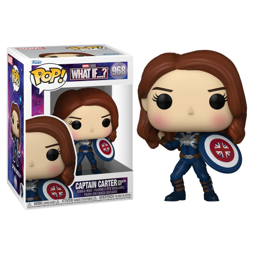 FUNKO POP MARVEL WHAT IF... ? 968 -CAPTAIN CARTER STEALTH SUIT Disponibile in 2-4 giorni lavorativi Funko