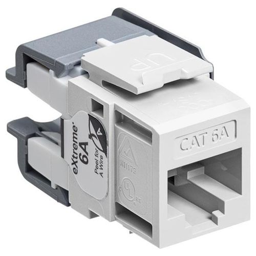 Leviton Presa Rj45 Cat.6a Utp Bianca - Disponibile in 3-4 giorni lavorativi Leviton