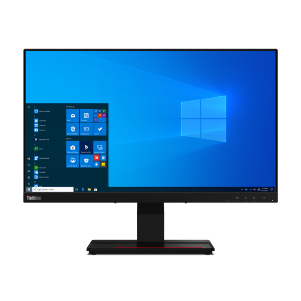 LENOVO Monitor 23.8" LED IPS ThinkVision T24t-20 1920x1080 Full HD Touch Tempo di Risposta 4 ms - Disponibile in 3-4 giorni lavorativi Lenovo