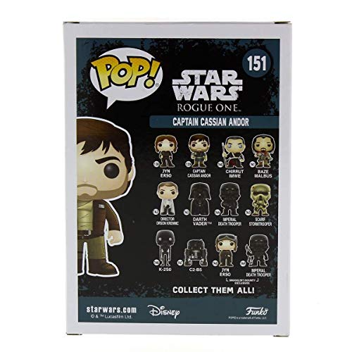 Funko Pop! Star Wars: Movies - Rogue One - Captain Cassian Andor (Vinyl Fugure 1511)