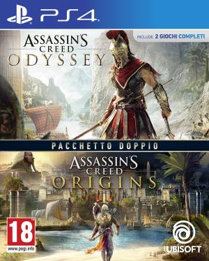 PS4 Assassin's Creed Origins + Assassin's Creed Odissey - Usato garantito