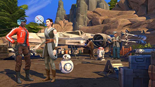 PS4 The Sims 4 Star Wars: Viaggio a Batuu (gioco completo + espansione) bundle